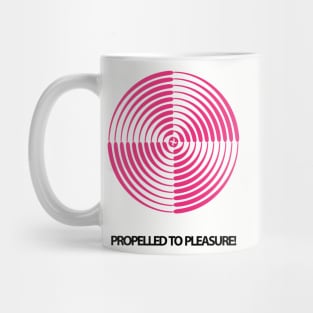 Propelled To Pleasure! - Pink Propeller Mug